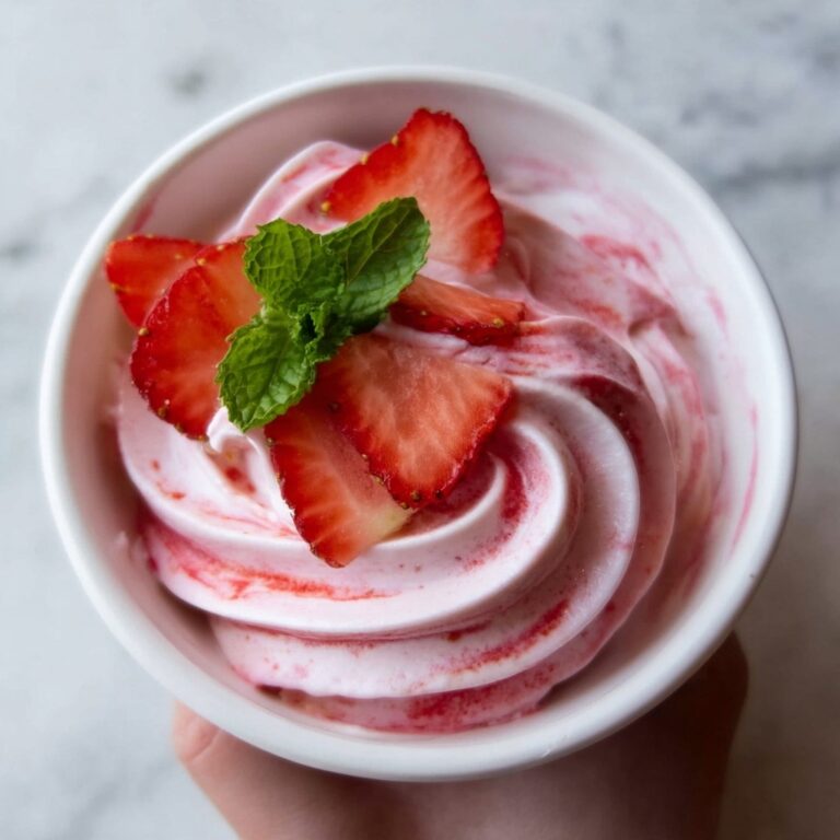 Strawberry Frozen Yogurt Recipe