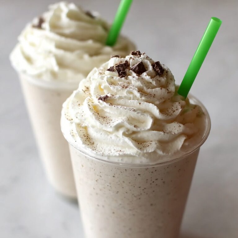 Vanilla Bean Frappuccino at Home Recipe