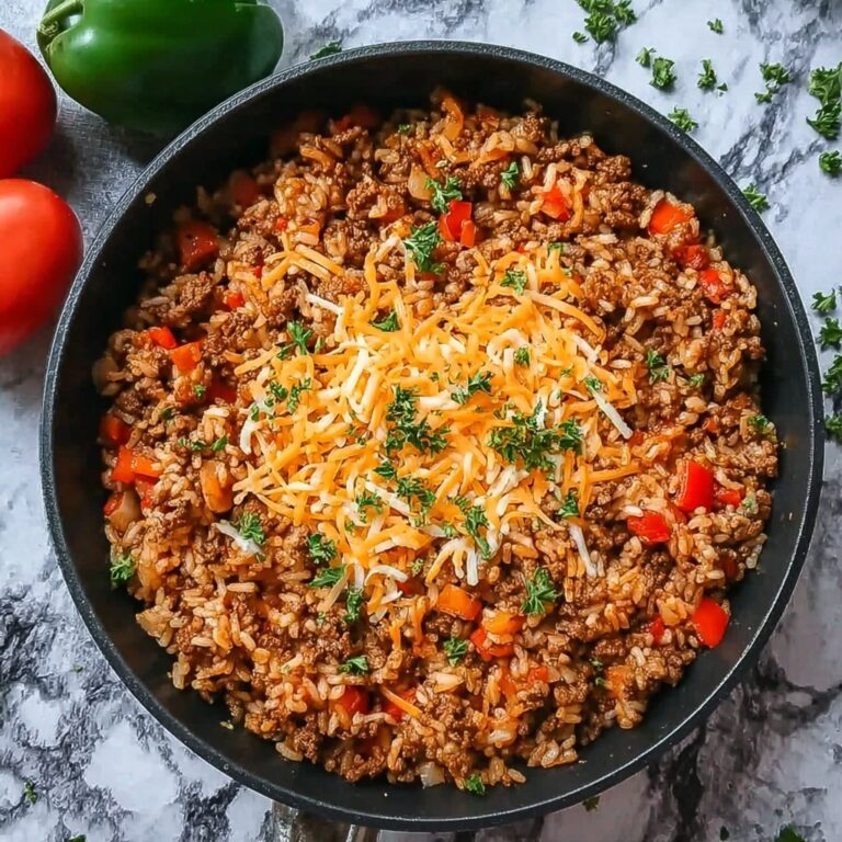 One Pot Unstuffed Pepper Skillet Recipe