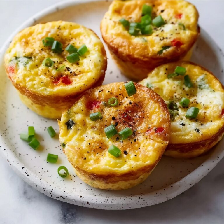 Healthy Egg White Veggie Muffins Recipe
