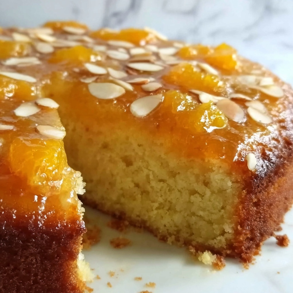 Ricotta Apricot Almond Cake Recipe - Recipe Image
