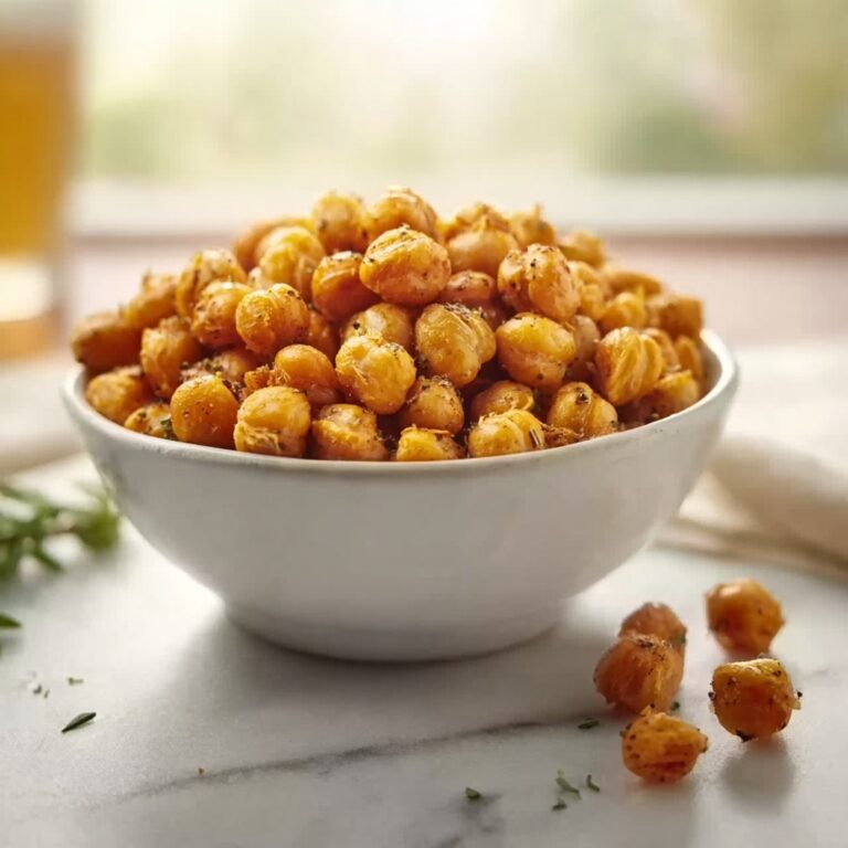 Ranch Crispy Roasted Chickpeas Recipe