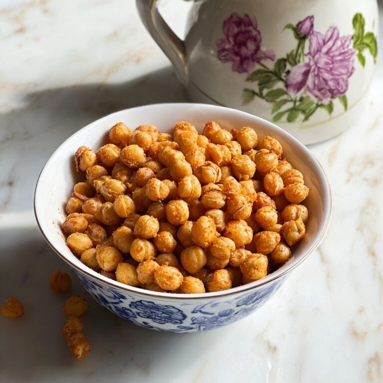 Crispy Curry Roasted Chickpeas for Delicious Healthy Snacks Recipe