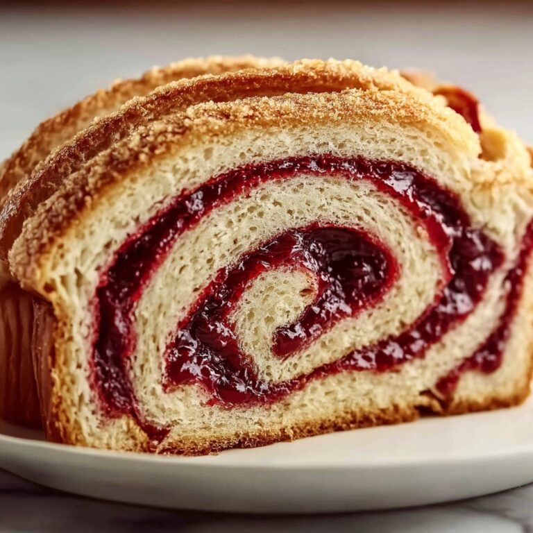 Perfect Raspberry Swirl Brioche Loaf for Joyful Holiday Baking Recipe