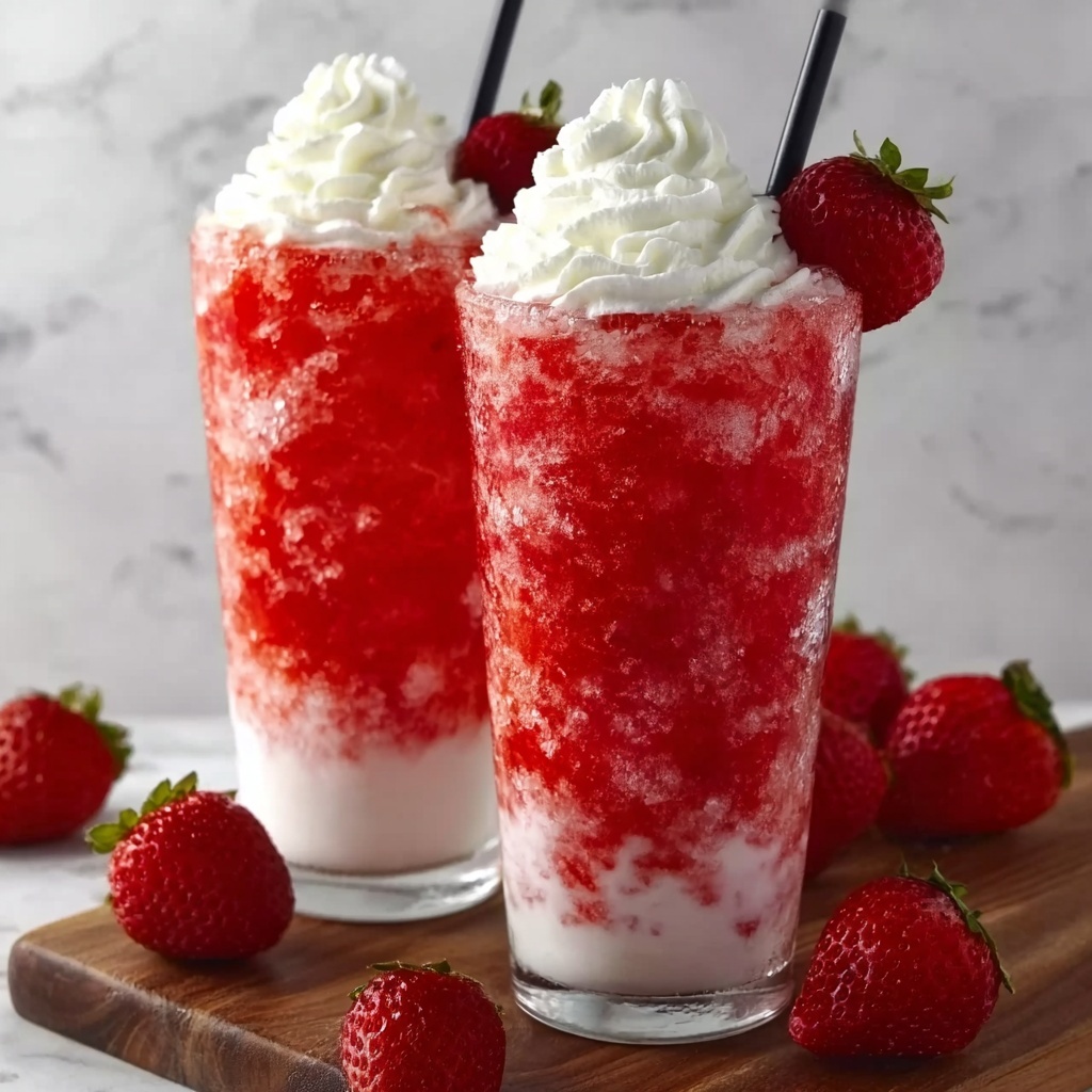 Strawberry Soda with Vanilla Creamer Recipe - Recipe Image