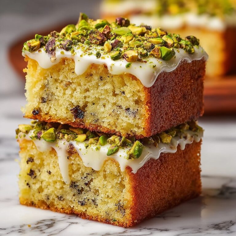 Lemon Pistachio Milk Cake Recipe