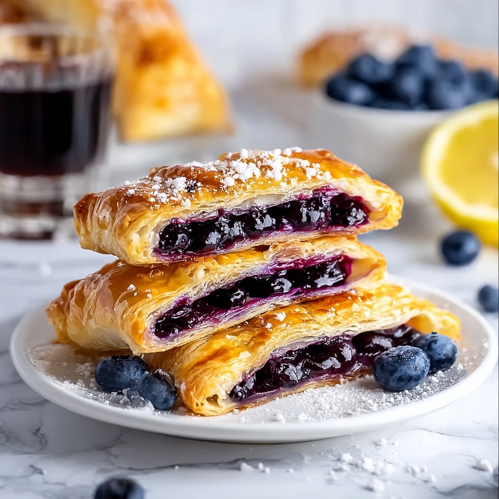 Irresistible Blueberry Turnovers That Will Delight Your Day Recipe - Recipe Image