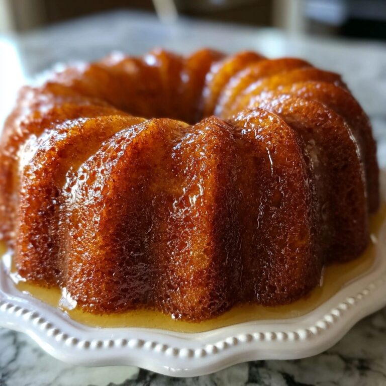 Pumpkin Cardamom Bundt Cake Recipe