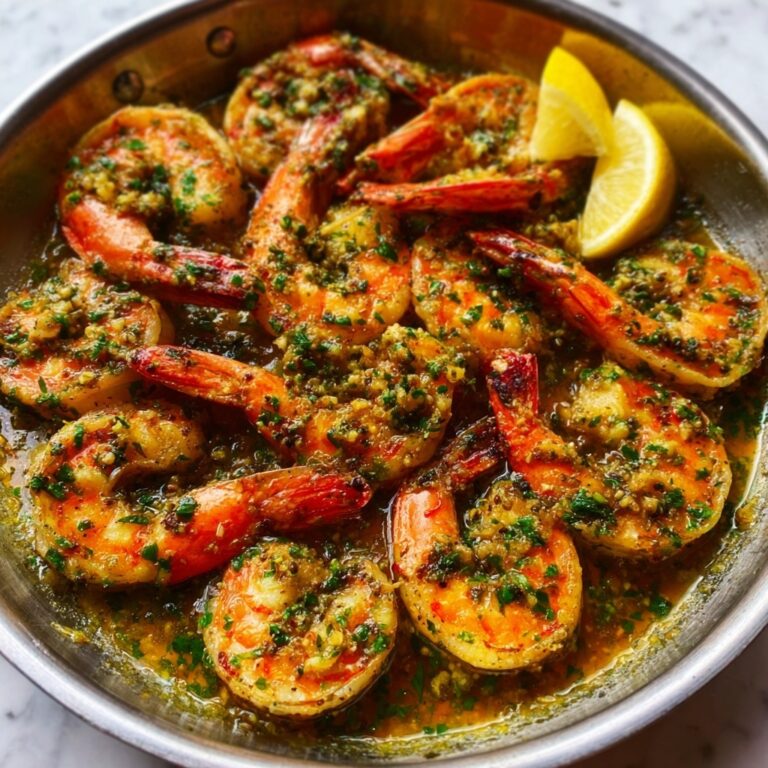 Lemon Infused Garlic Butter Shrimp Delight Recipe