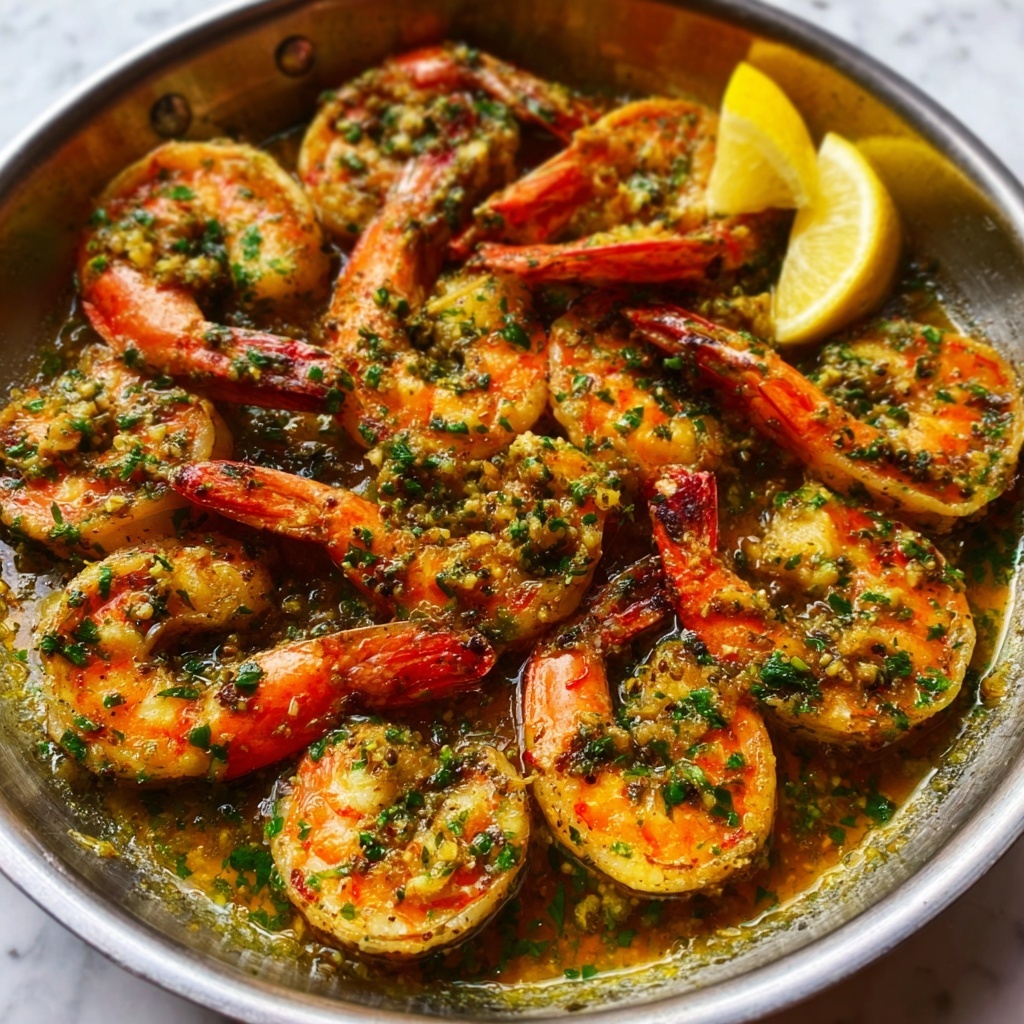Lemon Infused Garlic Butter Shrimp Delight Recipe - Recipe Image
