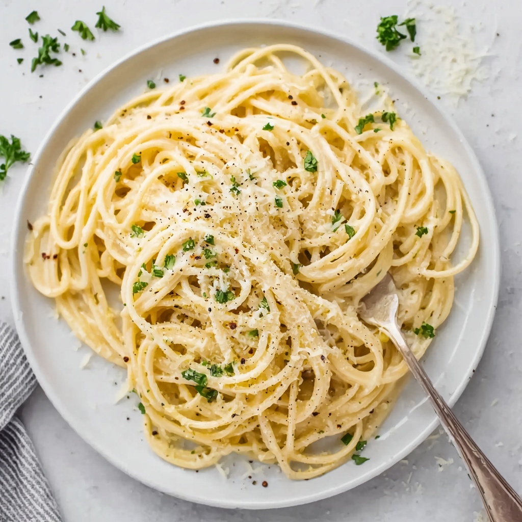 Garlic Butter Pasta Recipe - Recipe Image