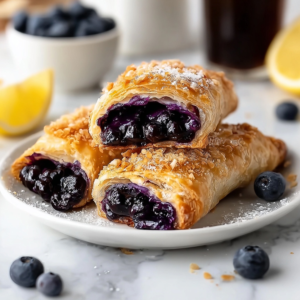 Irresistible Blueberry Turnovers That Will Delight Your Day Recipe - Recipe Image