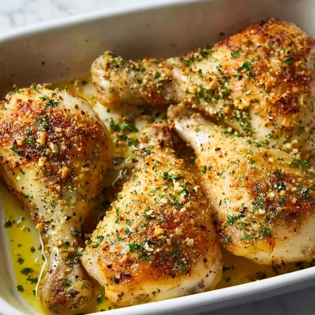 Garlic Parmesan Chicken Legs Recipe - Recipe Image